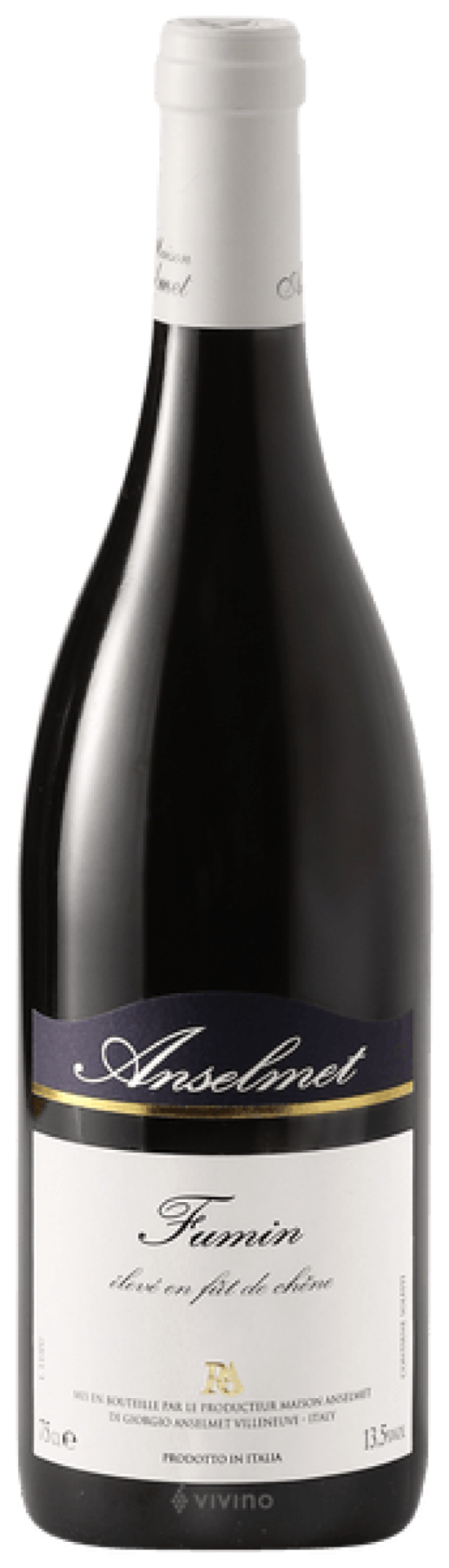 Fles Fumin Élevé en Fût de Chêne van Maison Anselmet