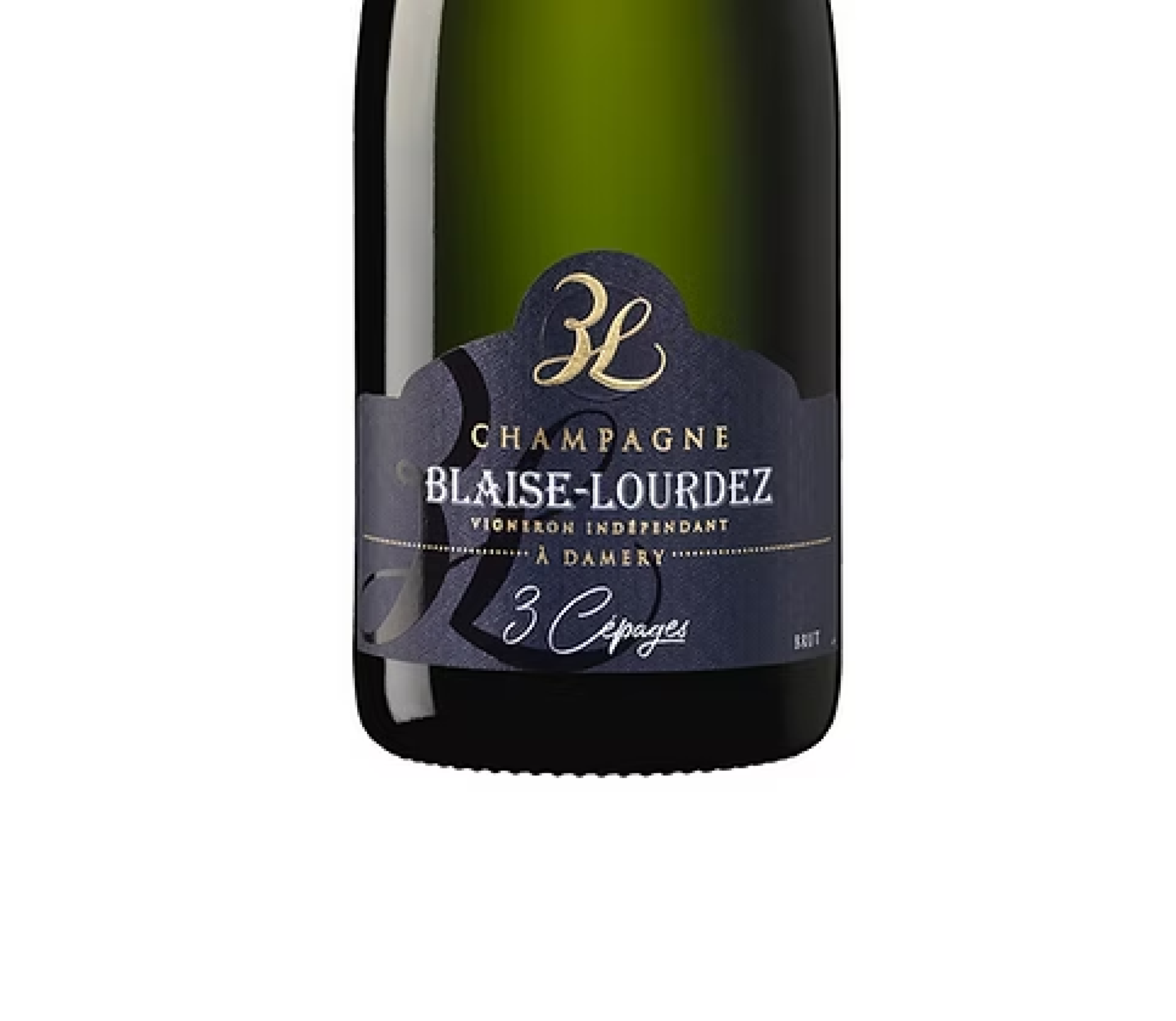 Fles 3 Cépages Champagne van Blaise Lourdez & Fils