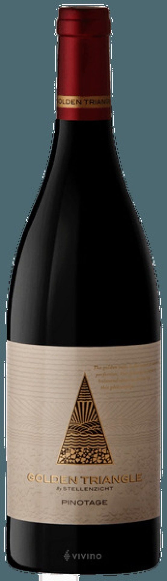 Etiket "Golden Triangle" Pinotage