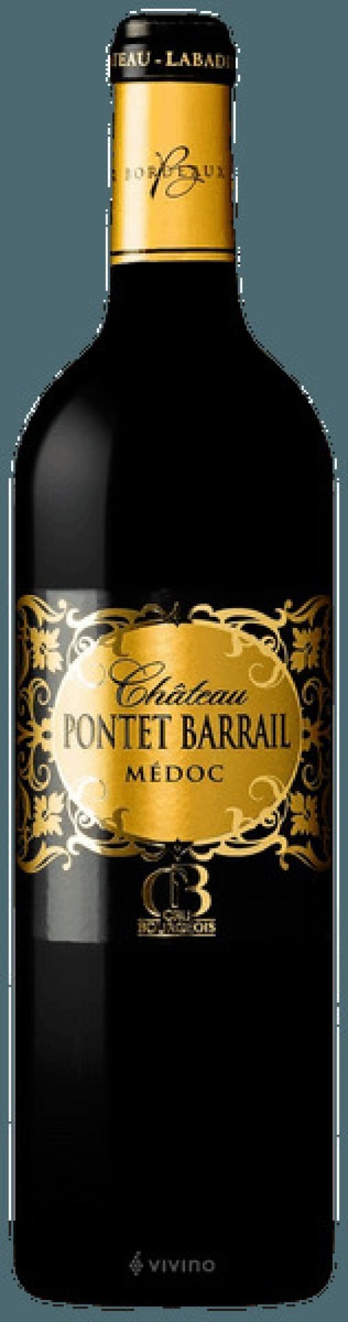 Etiket Château Pontet-Barrail