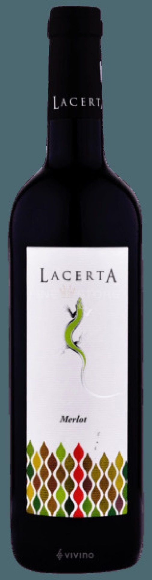 Fles Lacerta Merlot van Lacerta