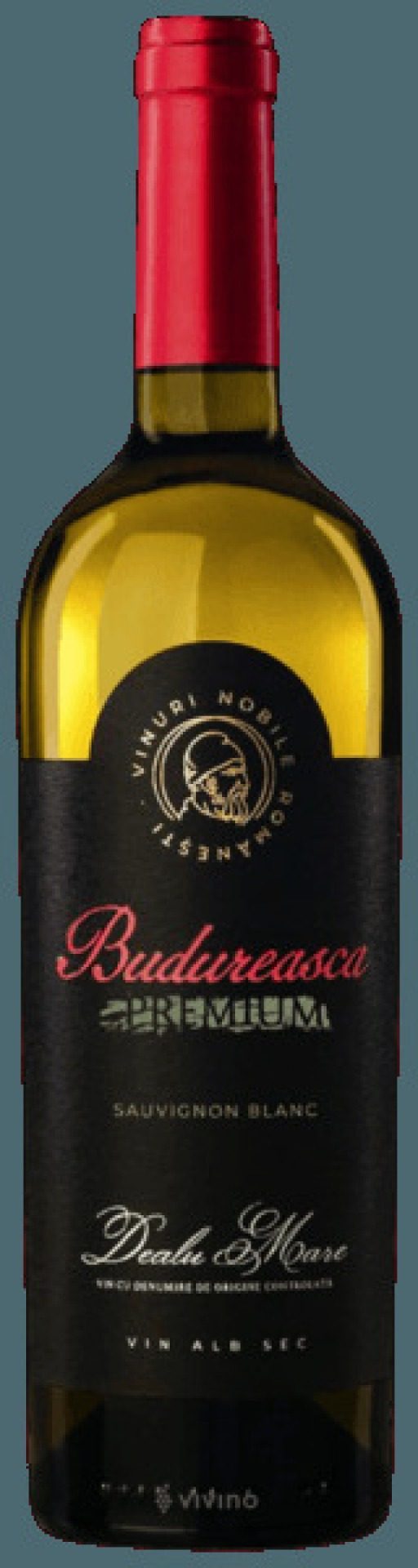 Fles Budureasca Sauvignon Blanc sec van Budureasca