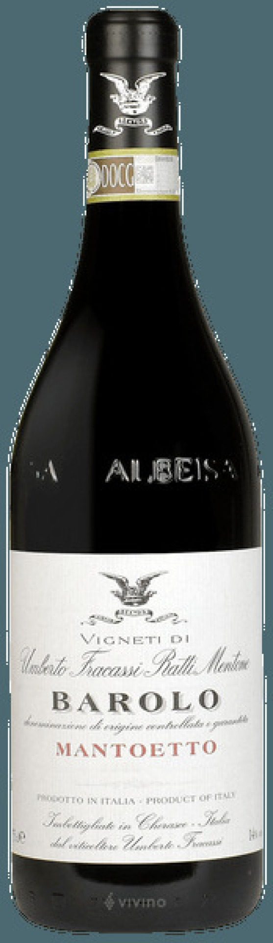 Etiket Barolo Mantoetto