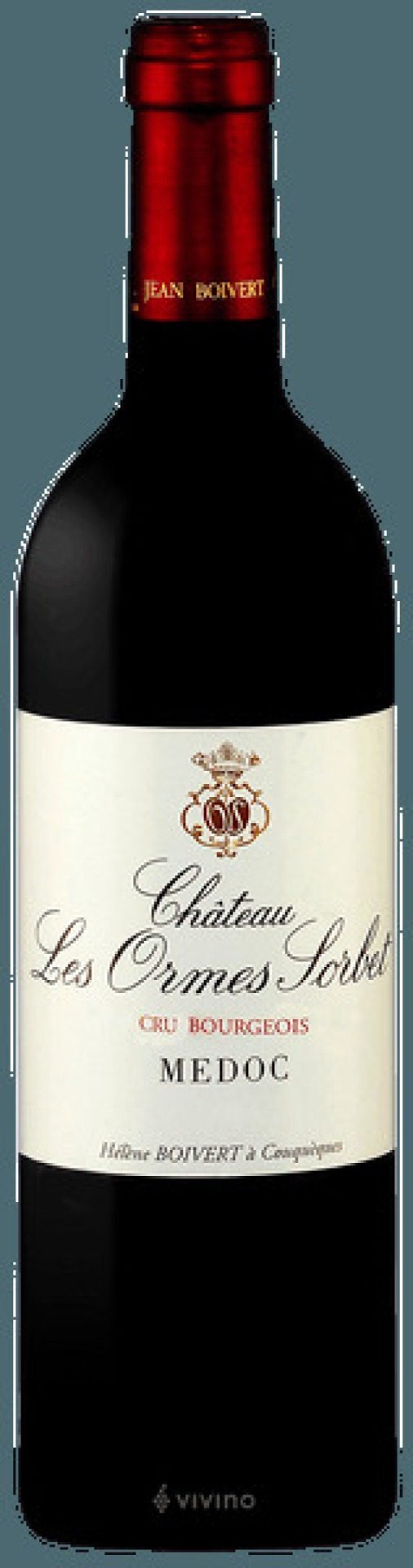 Etiket Château Les Ormes Sorbet
