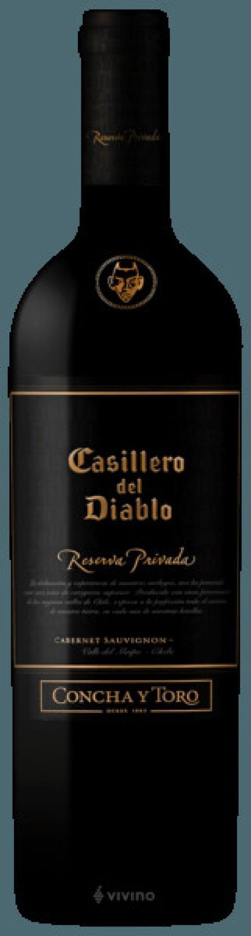 Etiket Casillero del Diablo Reserva Privada Cabernet Sauvignon