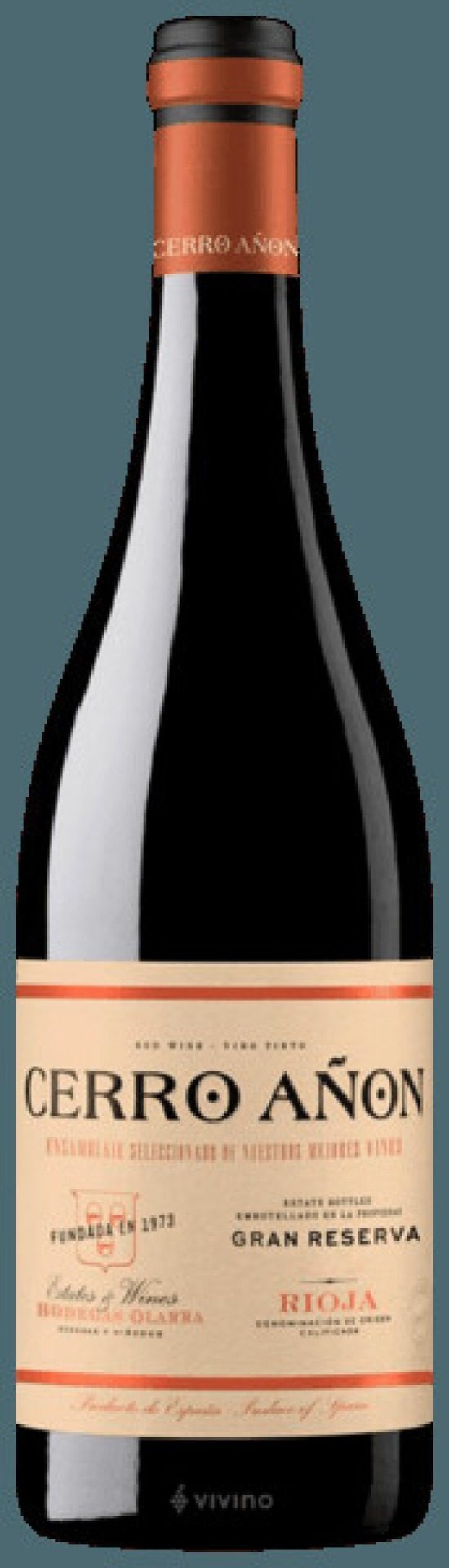 Etiket Cerro Añón Gran Reserva
