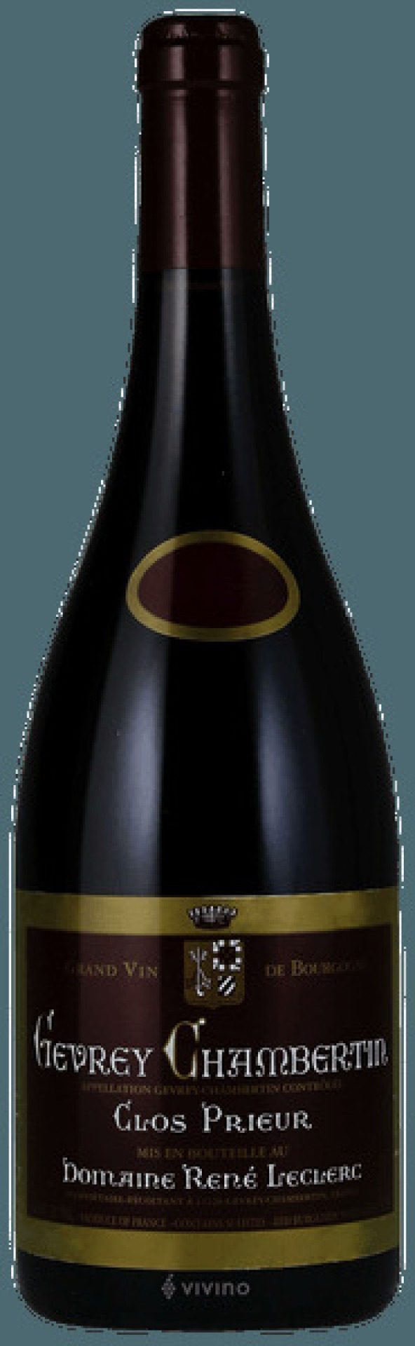 Etiket Gevrey-Chambertin 1er Cru "Clos Prieuré"
