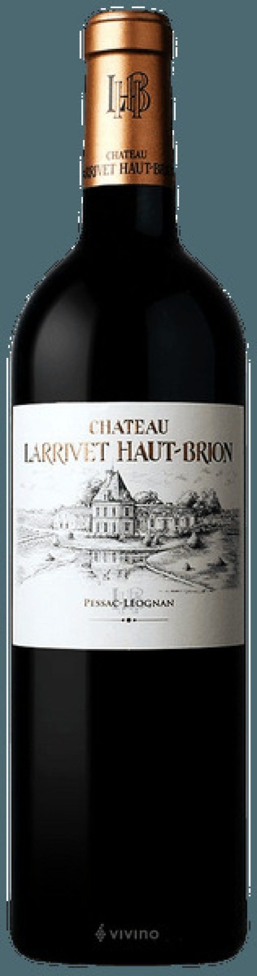 Etiket Château Larrivet Haut-Brion