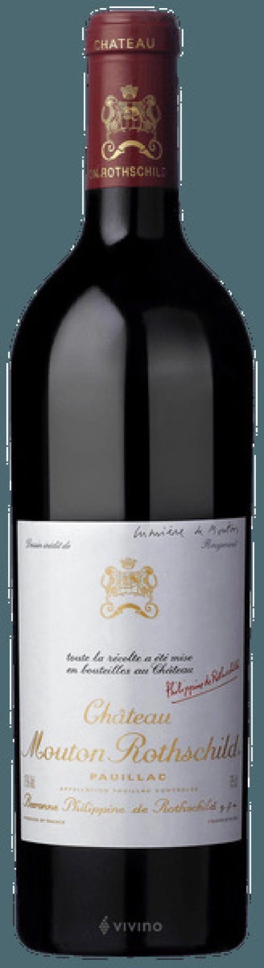 Etiket Château Mouton Rothschild