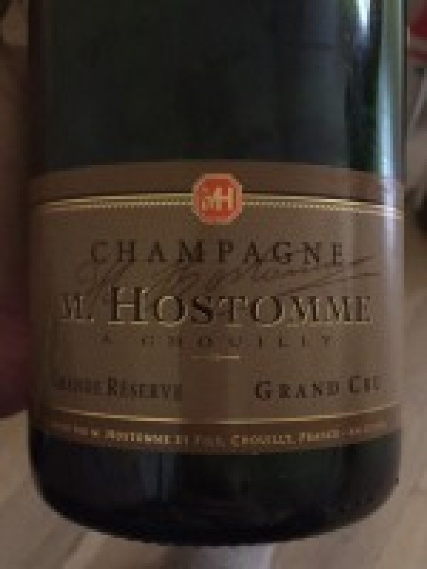 Etiket Grand Cru Grande Réserve Magnum Brut