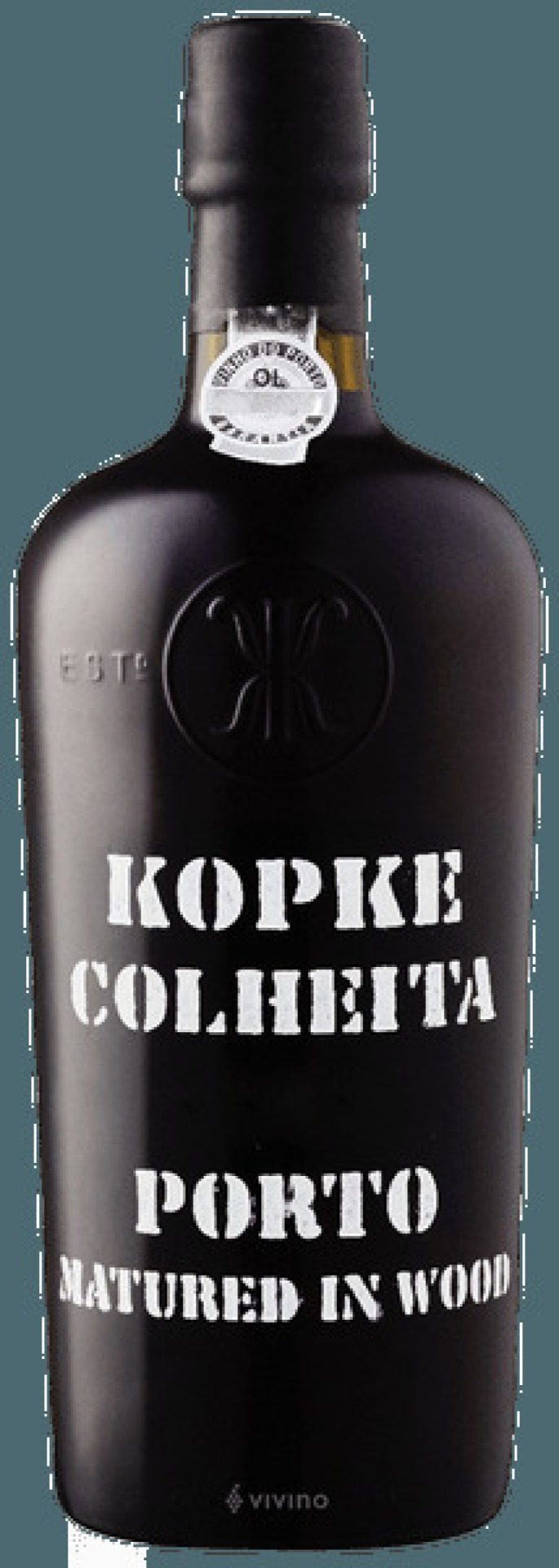 Etiket Kopke Colheita 2001 (gebotteld 2009)