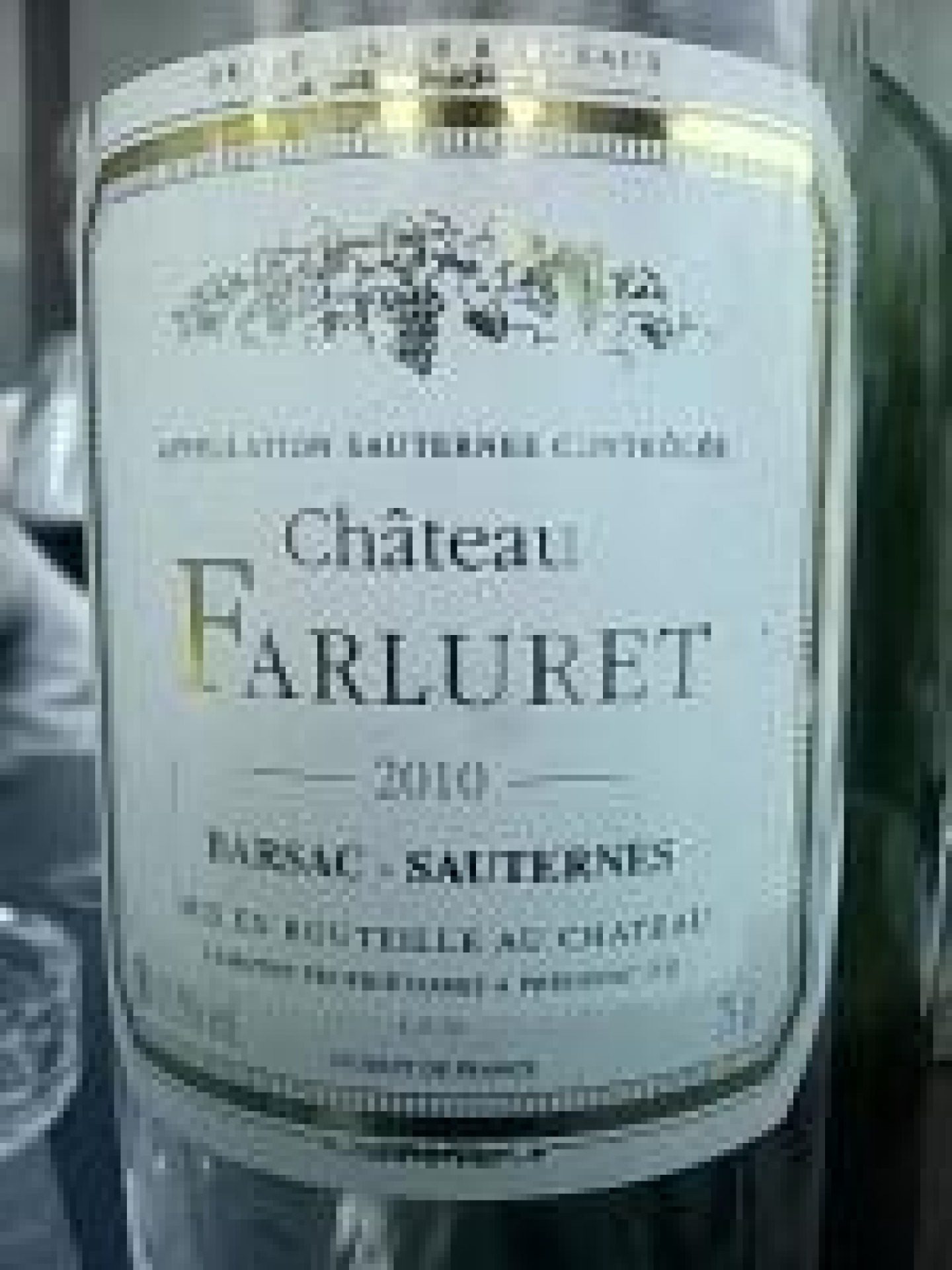 Etiket Château Farluret