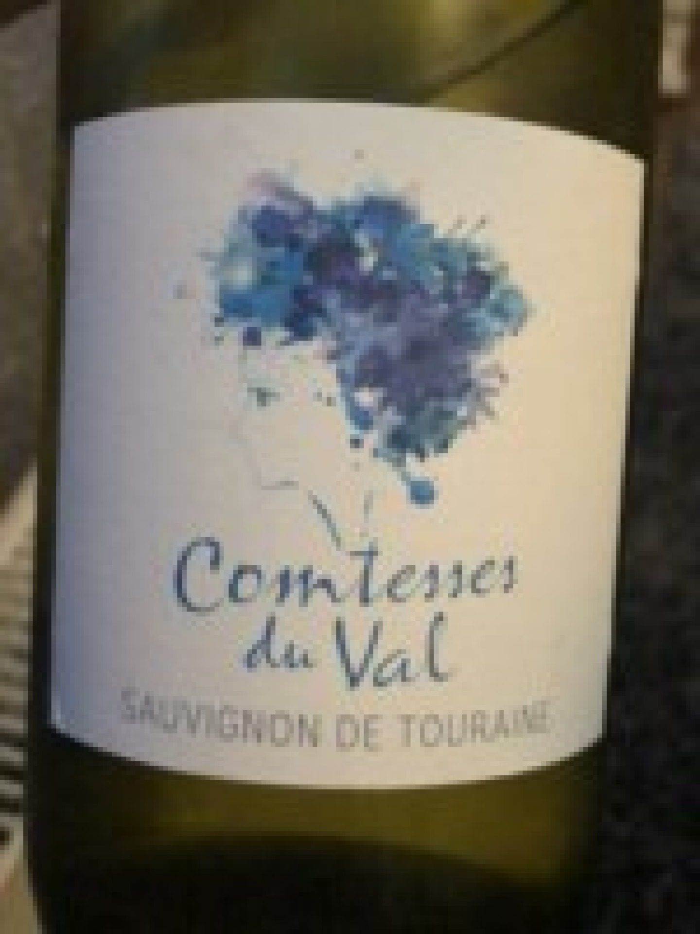 Etiket Sauvignon de Touraine Comtesses du Val
