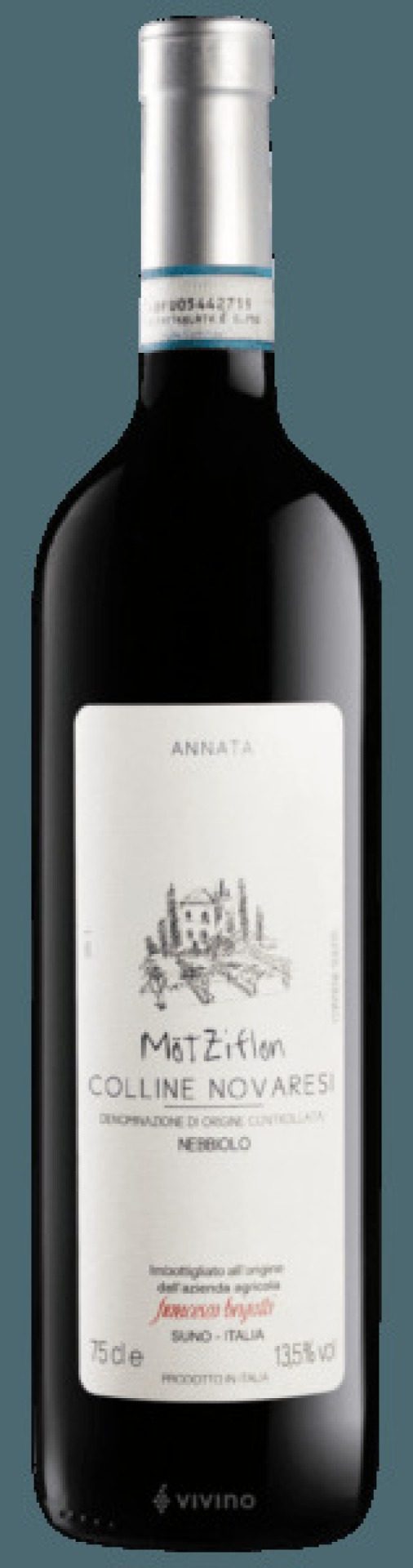 Etiket Mötziflon Nebbiolo