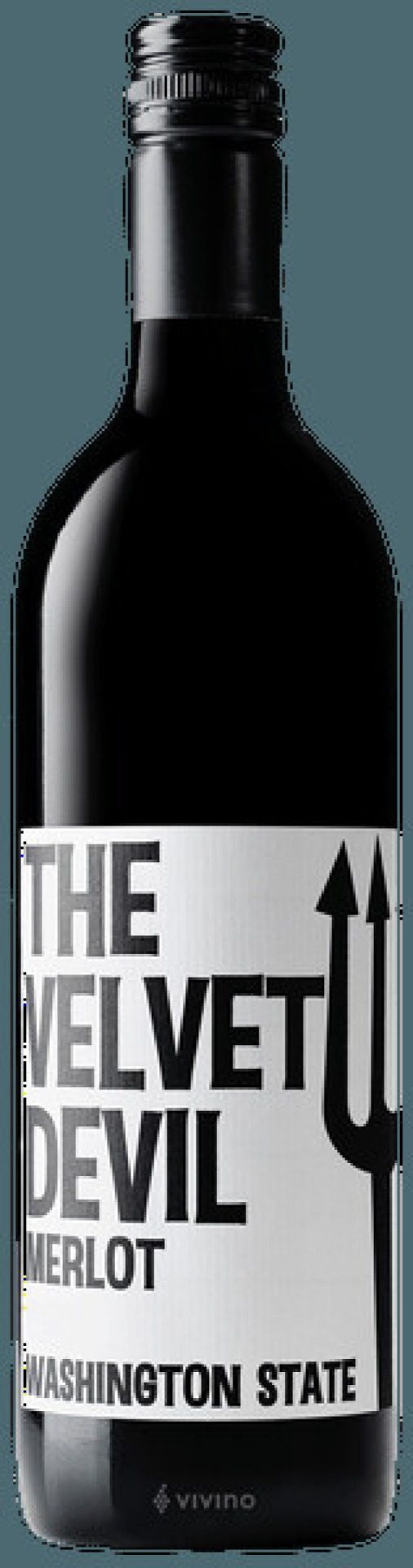 Fles The Velvet Devil Merlot van Charles Smith Wines