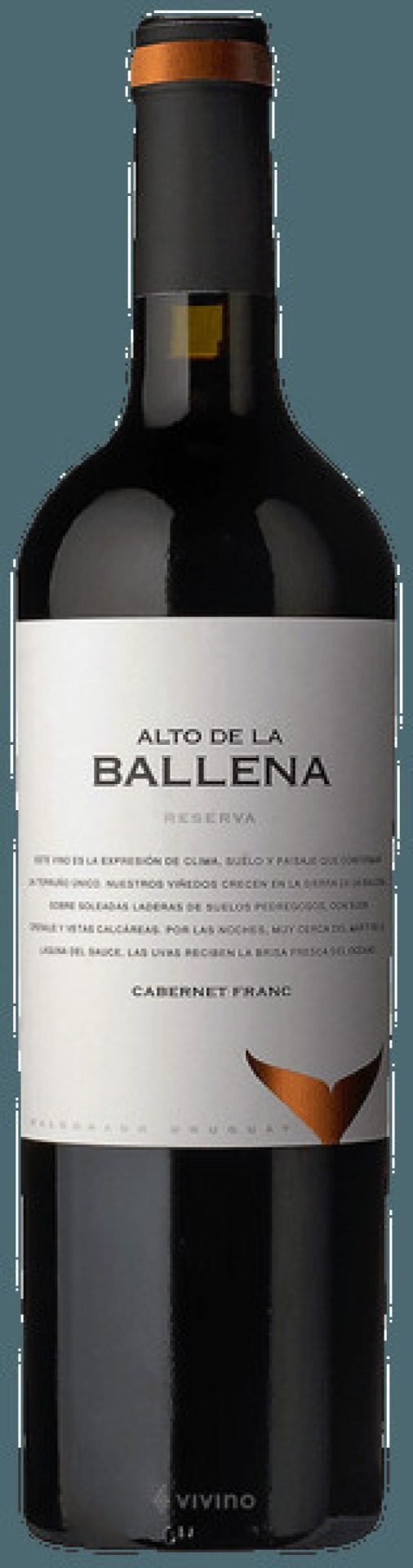 Etiket Alto de la Ballena Reserva Cabernet Franc