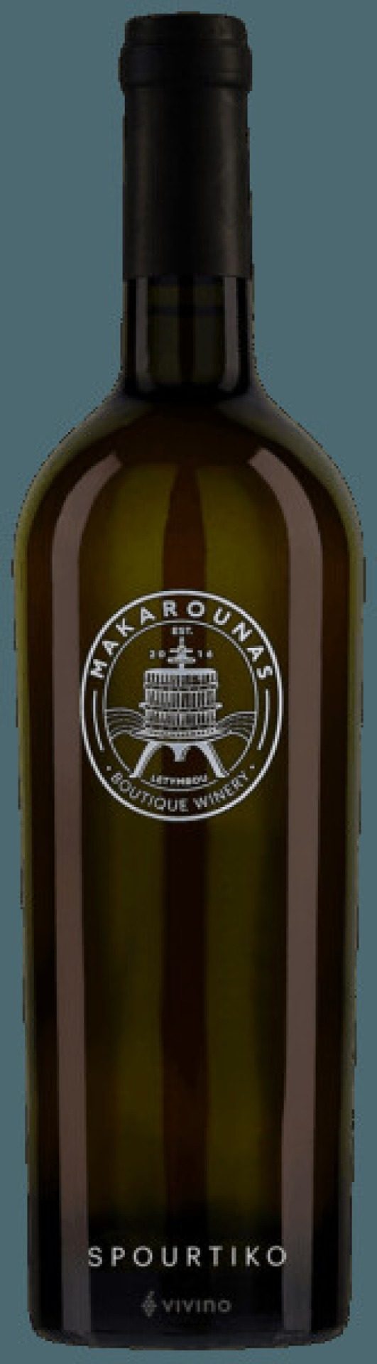 Fles Spourtiko van Makarounas Vineyards