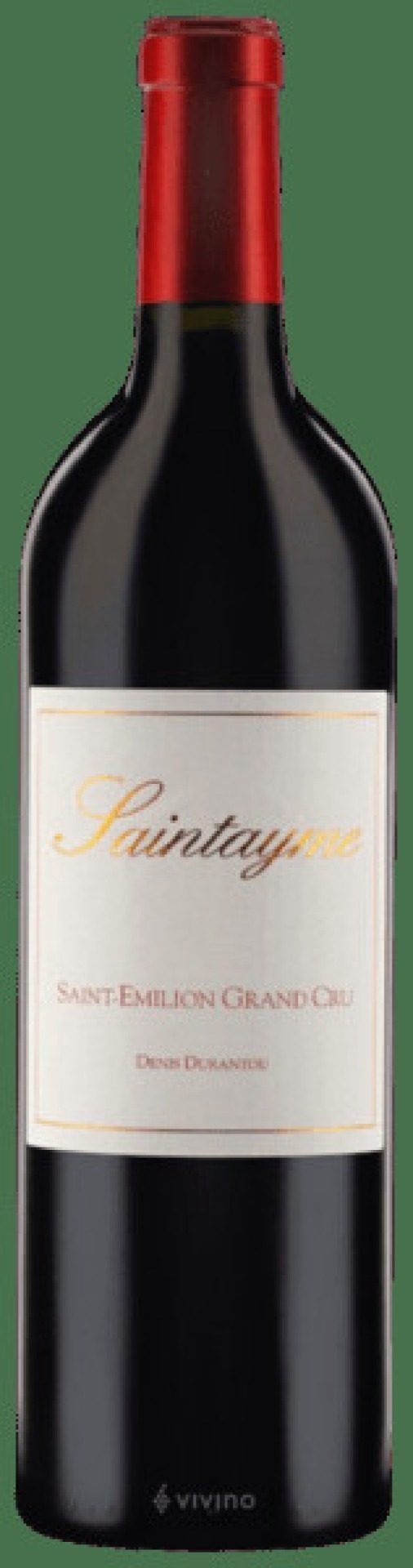Etiket Saintayme Saint-Émilion Grand Cru