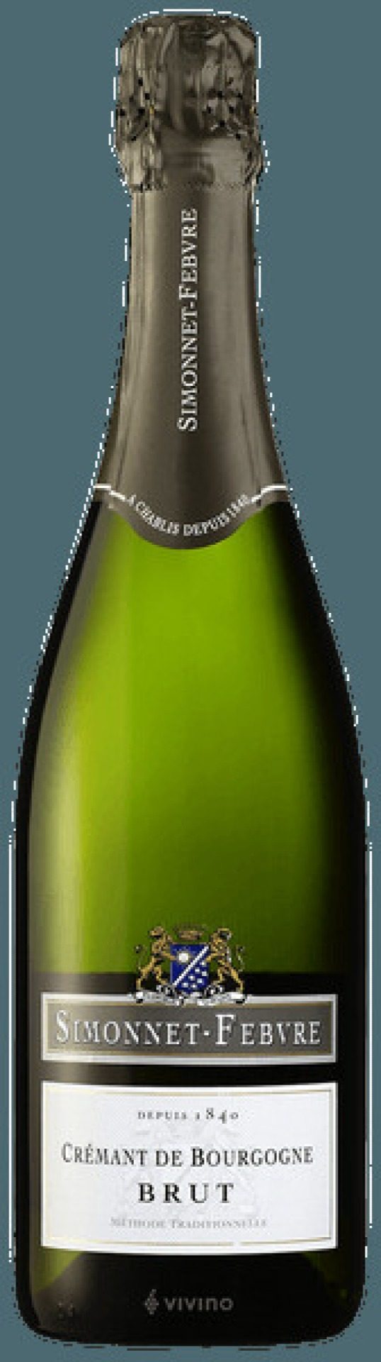 Etiket Crémant de Bourgogne Brut