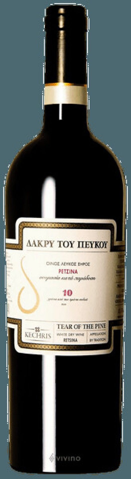 Fles Tear of the Pine Retsina van Kechris Winery