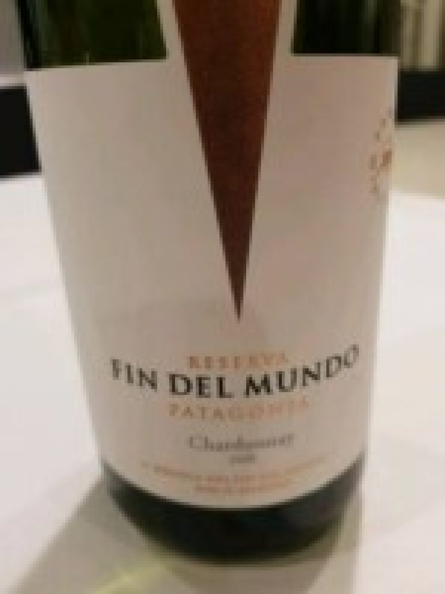 Etiket Fin Del Mundo Reserve Chardonnay