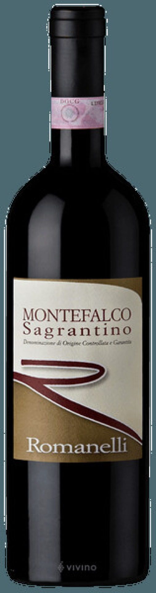 Fles Montefalco Sagrantino van Romanelli