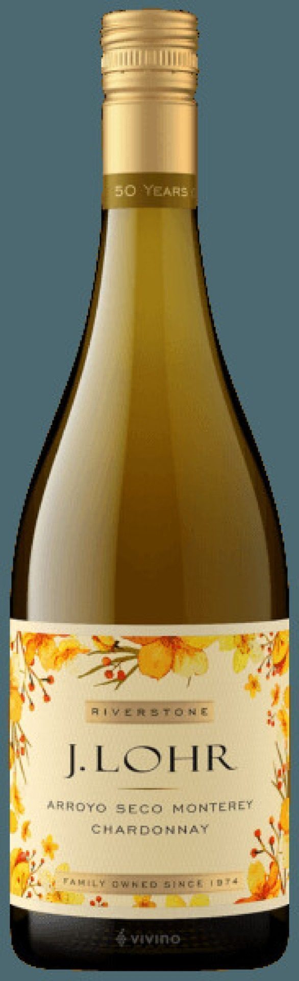 Fles Riverstone Chardonnay van J. Lohr