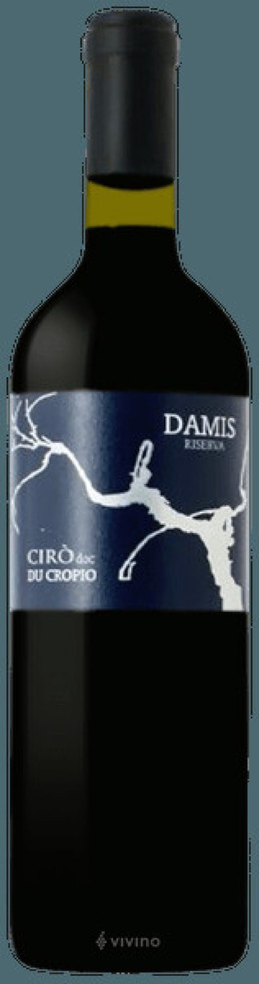 Etiket Cirò D.O.C. Riserva Damis