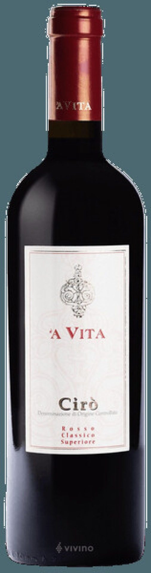 Etiket Cirò D.O.C. Rosso Classico Superiore Riserva