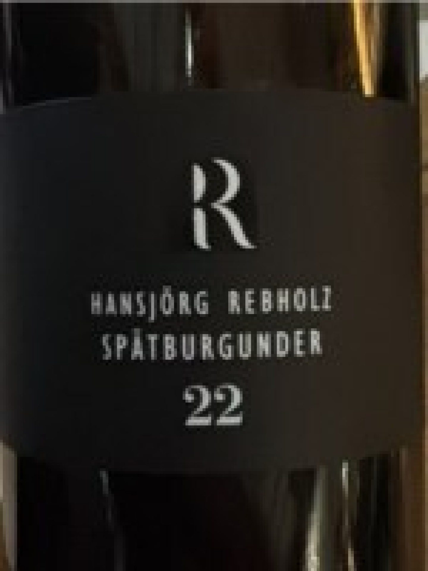Fles R Hansjörg Rebholz Spätburgunder van Ökonomierat Rebholz