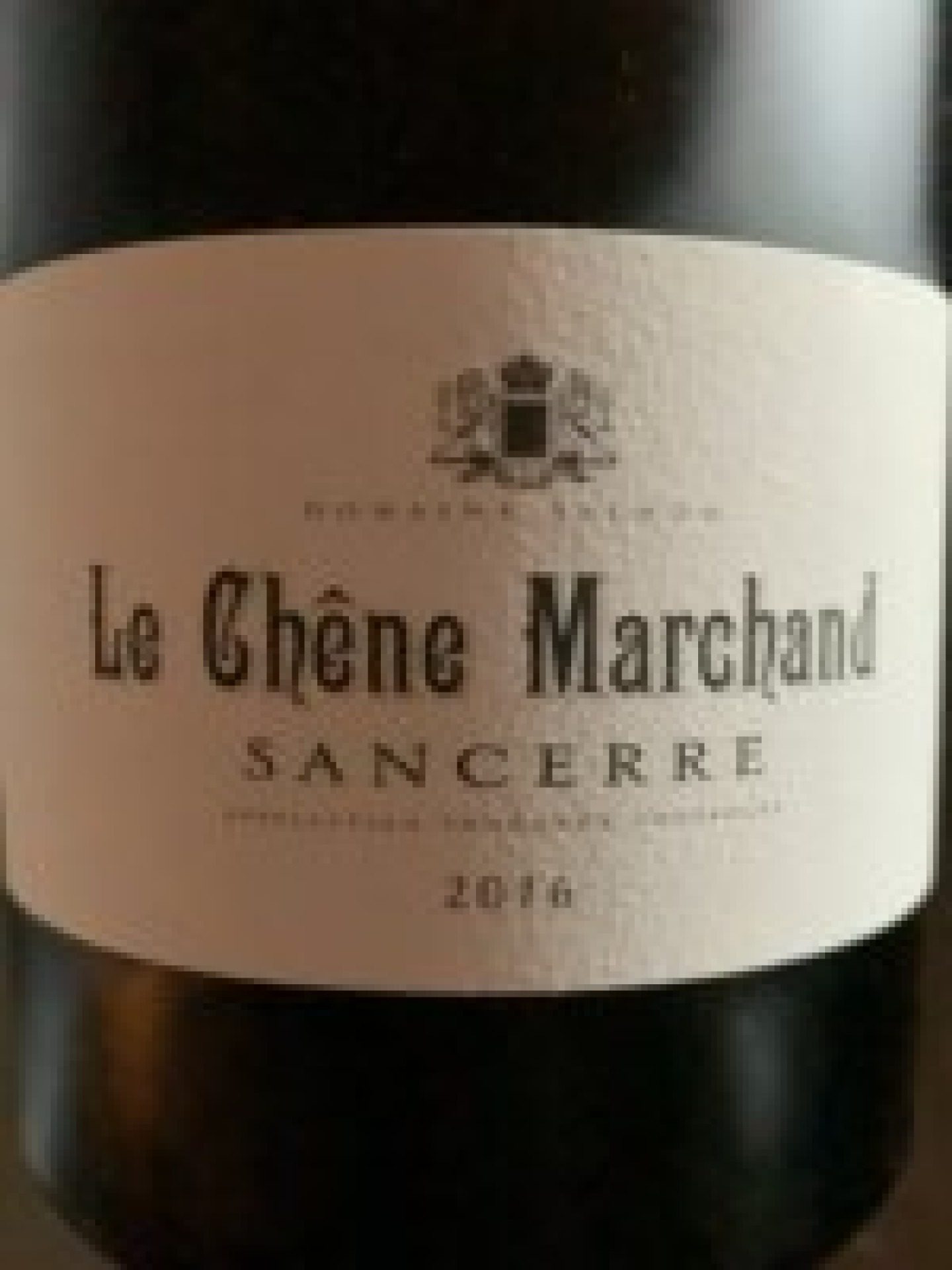 Fles Cuvée vieilles vignes van Domaine Christian Salmon